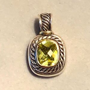 David Yurman Enhancer w/ Peridot
